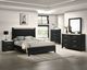 Crown Mark Lamar Black Nightstand-1