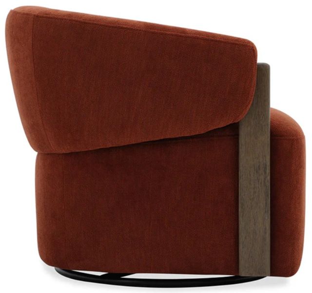 Parker House® Finley Island Rust Swivel Accent Chair-4