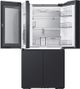 Samsung Bespoke 23.0 Cu. Ft. Matte Black Steel Smart Counter Depth 4-Door Flex™ French Door Refrigerator with WiFi and Customizable Panel Colors-2