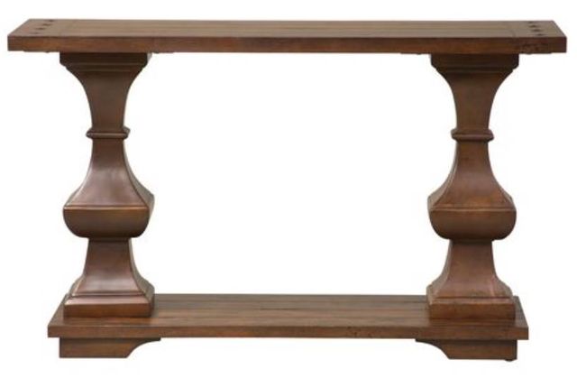Liberty Furniture Sedona Kona Brown Sofa Table-2