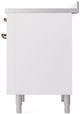Ilve® Nostalgie II Series 36" White Pro Style Induction Range-3
