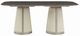 ACME Furniture Kasa Gray Dining Table and Champagne Base-3
