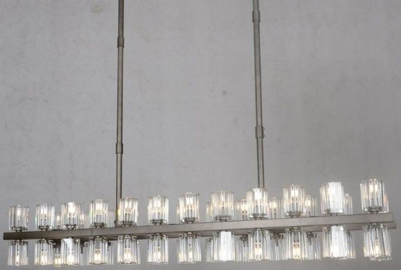 YHD Iron Gray 48-Light Chandelier-4