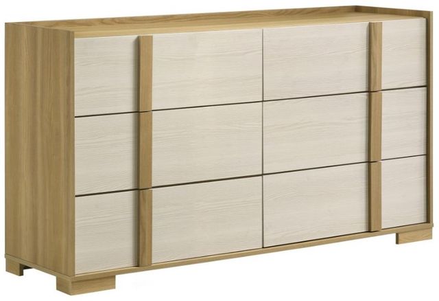 Coaster® Hyland 5-Piece Natural/White Queen Bedroom Set-3