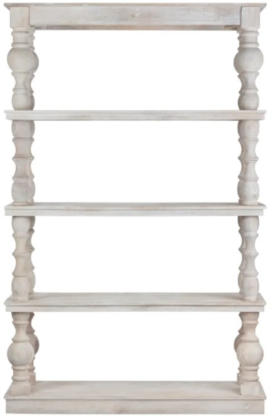 Crestview Collection Harvest 3 Shelf Etagere Bookcase