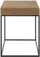Uttermost® Laramie Natural Accent Table with Matte Black Base-3