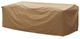 Furniture of America® Boyle Light Brown Medium Dust Cover For Sofa-0