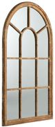 A & B Home Brown Large Arched Accent Mirror-0