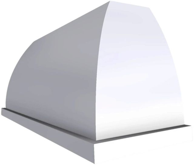 Vent-A-Hood® Designer Series 66" White Wall Mounted Range Hood-1