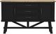 Intercon Hendricks Raven/Rustic Wheat Server-2