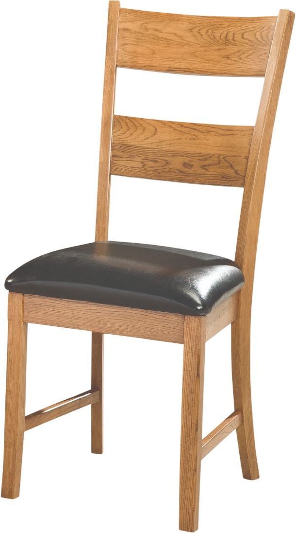 Intercon Family Dining Chestnut Ladder Back Side Chair-1
