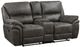 Homelegance® Proctor Gray Double Reclining Loveseat-0