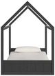 Elements International Sami Gray Youth Twin Bed-3