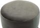 TOV Furniture Yamma Grey Velvet Ottoman-1
