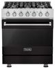 Viking® 3 Series 30" Onyx Pro Style Dual Fuel Range-0