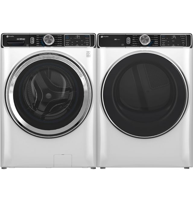 GE® White Front Load Laundry Pair