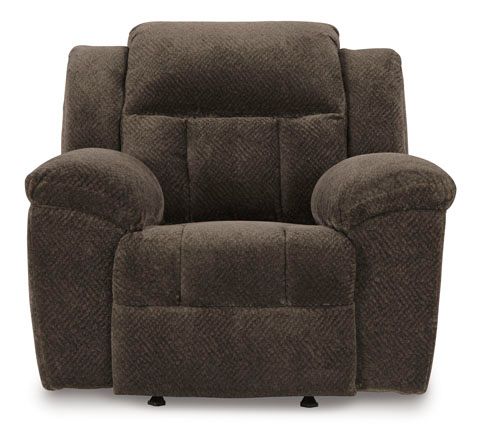 Signature Design by Ashley® Frohn Chocolate Manual Rocker Recliner-2