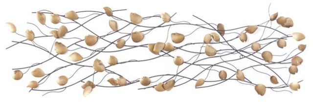 Deco Marche Gold Leaf Wall Decor-1