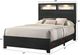 Crown Mark Candence Black Queen Bookcase Bed-2