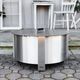 Breeo®  X Series Stainless Steel Fire Pit Lid-2