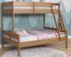 Donco Kids Low Board Urban Oak Youth Twin/Full Bunkbed-1