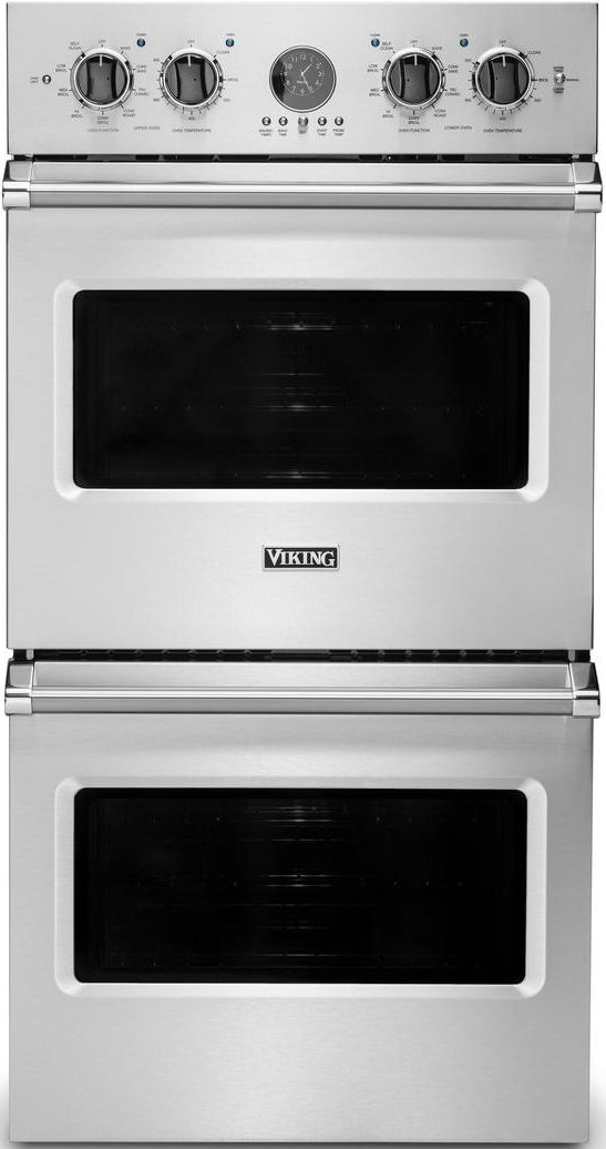 Viking® 5 Series 27" Stainless Steel Electric Built In Double Oven-0