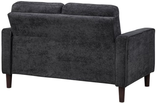 Coaster® Bowen II Steel Gray Upholstered Loveseat-4