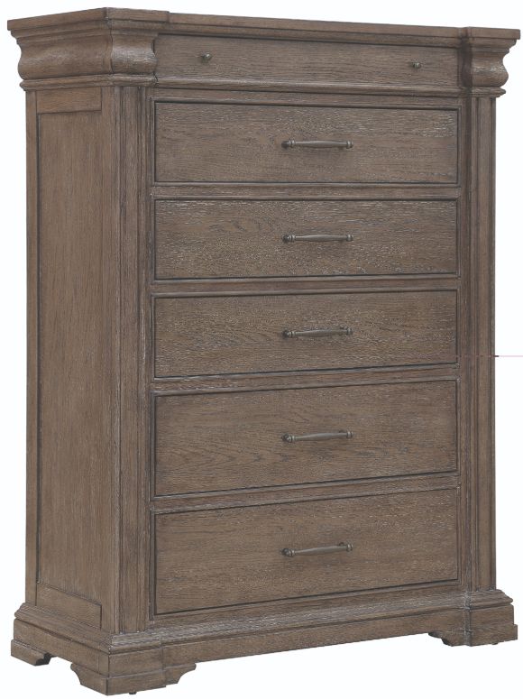Pulaski™ Hickory Creek Natural Bark 6-Drawer Chest-0