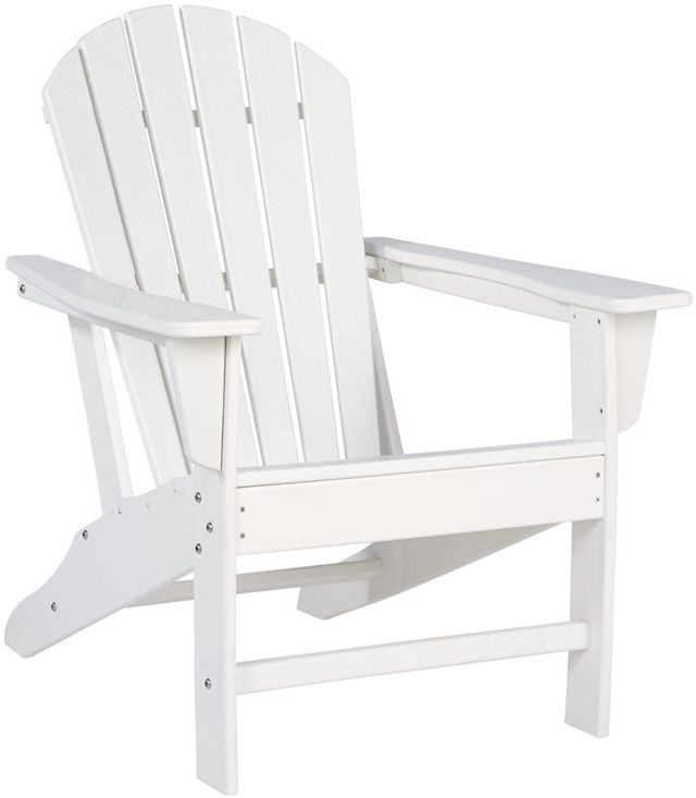 Signature Design by Ashley® Sundown Treasure 5-Piece White Outdoor Seating Set-1