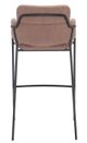 Zuo® Modern Marcel Brown Barstool-3
