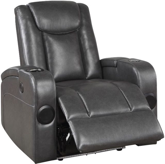 Mazin Furniture Turbo II Brownish-Grey Power Reclining Chair-3