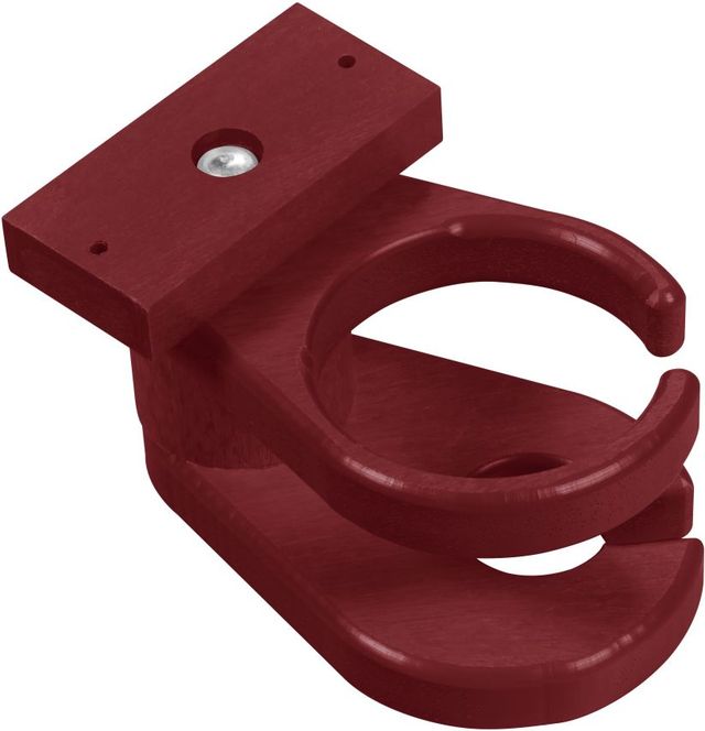 C.R. Plastics Adirondack Burgundy Wineglass / Cup Holder-0