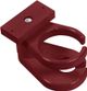 C.R. Plastics Adirondack Burgundy Wineglass / Cup Holder-0