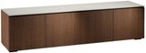 Matte Taupe-Medium Walnut