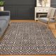 Dalyn™ Rug Company The Reserve TR12 Brown 5'x8' Area Rug-4
