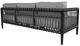 CabanaCoast® Customizable Tate Aluminum/Natural Fiber Outdoor Sofa-2