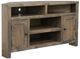 Legends Home Joshua Creek Barnwood 52" Corner TV Cart-0