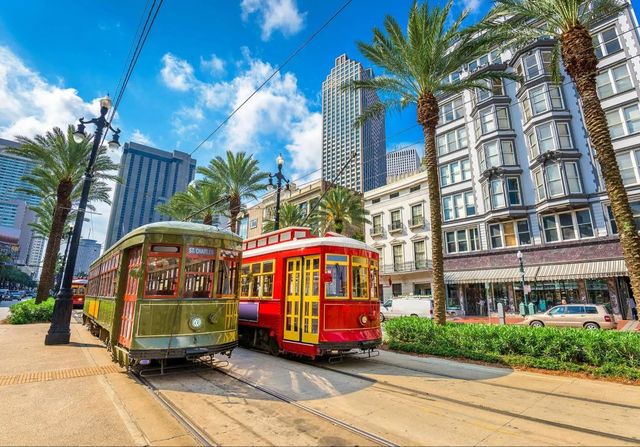 Classy Art New Orleans Trolly Wall Art-0
