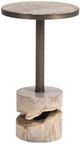 Classic Home Malta Natural Small Accent Table-0