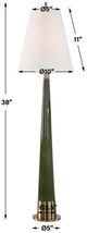 Uttermost® Riccardi Moss Green Glaze Table Lamp-3