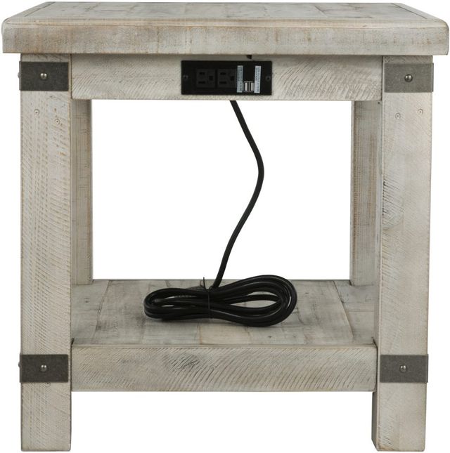 Signature Design by Ashley® Carynhurst Whitewash Gray End Table-3
