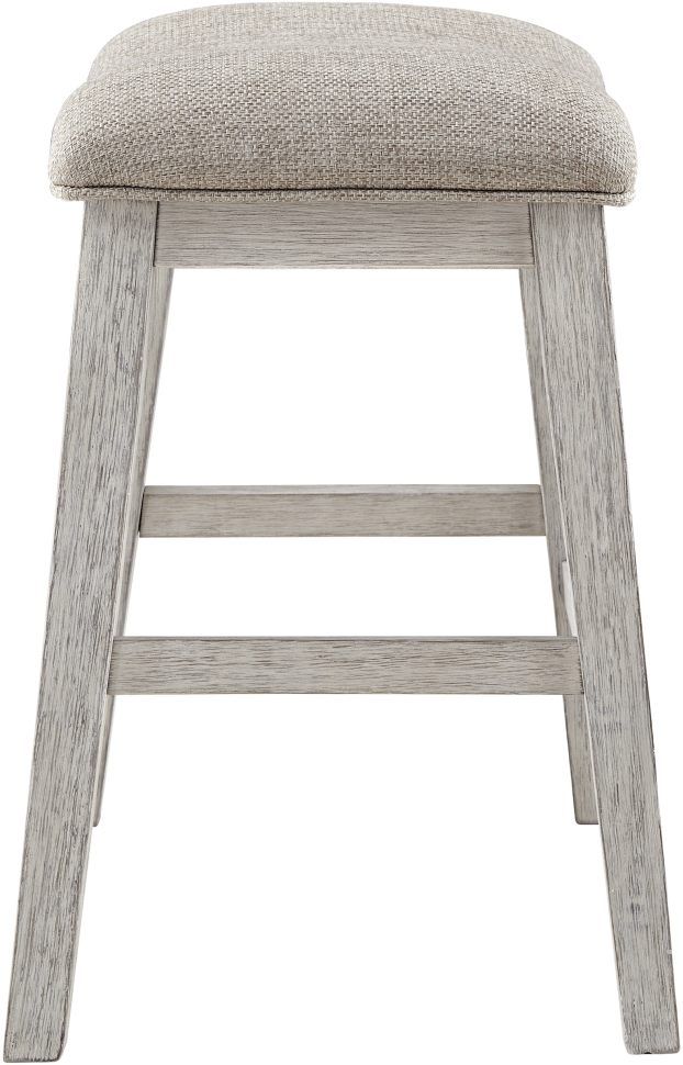 Signature Design by Ashley® Skempton Light Brown/White 24" Counter Stool-2