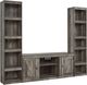 Signature Design by Ashley® Wynnlow 3-Piece Gray Entertainment Center-0