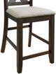 Elements International Alvin 7-Piece Espresso Counter Table Set-4