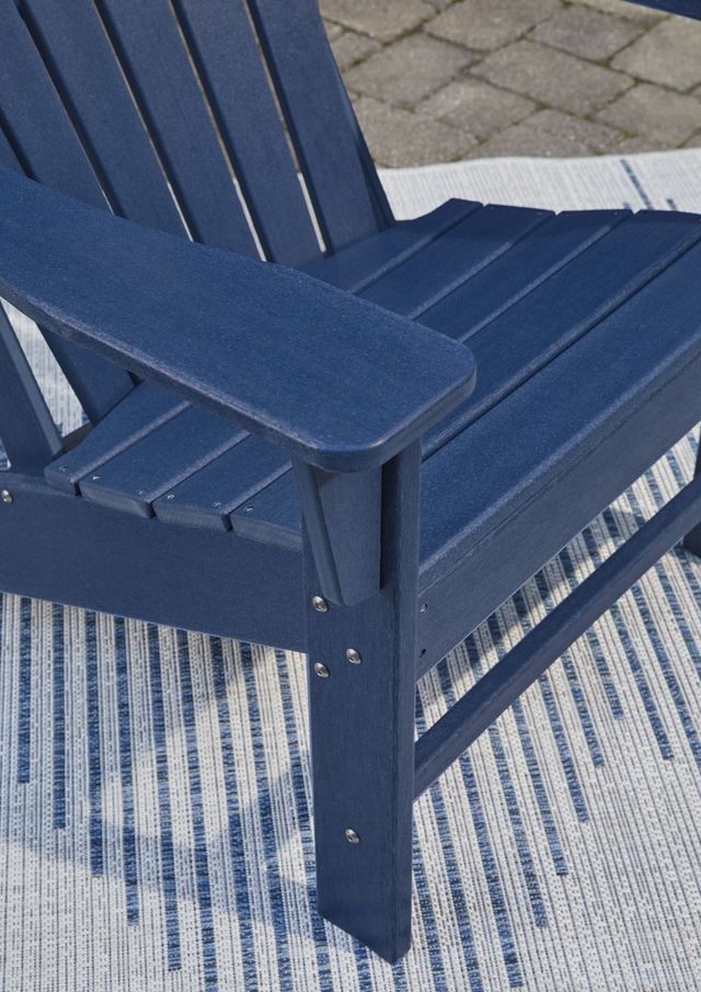 Signature Design by Ashley® Blue Adirondack Chair-2