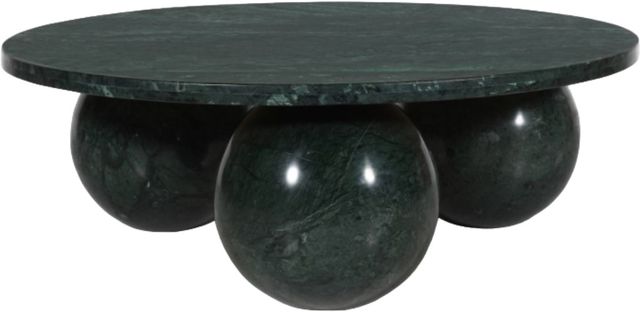 Meridian Furniture Spherical Green Marble Coffee Table-0