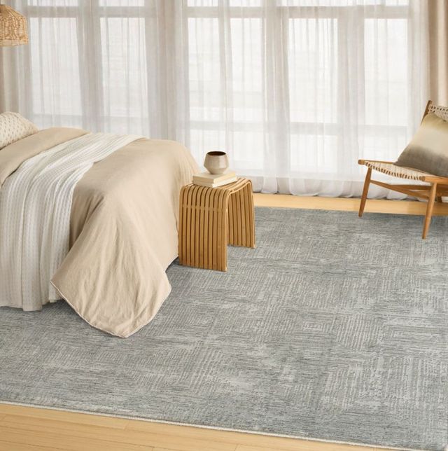 Nourison Home™ DK014 Madison Square Slate 5'x8' Area Rug-1