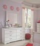 Signature Design by Ashley® Anarasia White Dresser and Mirror-4