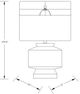 Surya Cutler Black Table Lamp-4