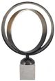 A & B Home Luberton Black Ring Statue-0